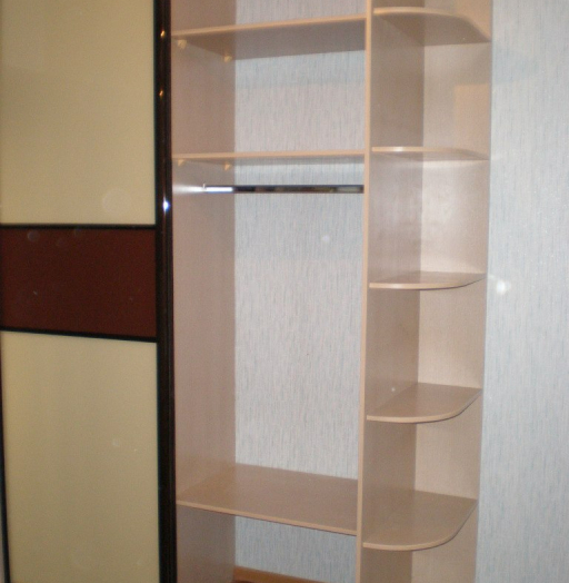 Встроенные шкафы-купе-Шкаф-купе из стекла с Oracal «Модель 119»-фото3